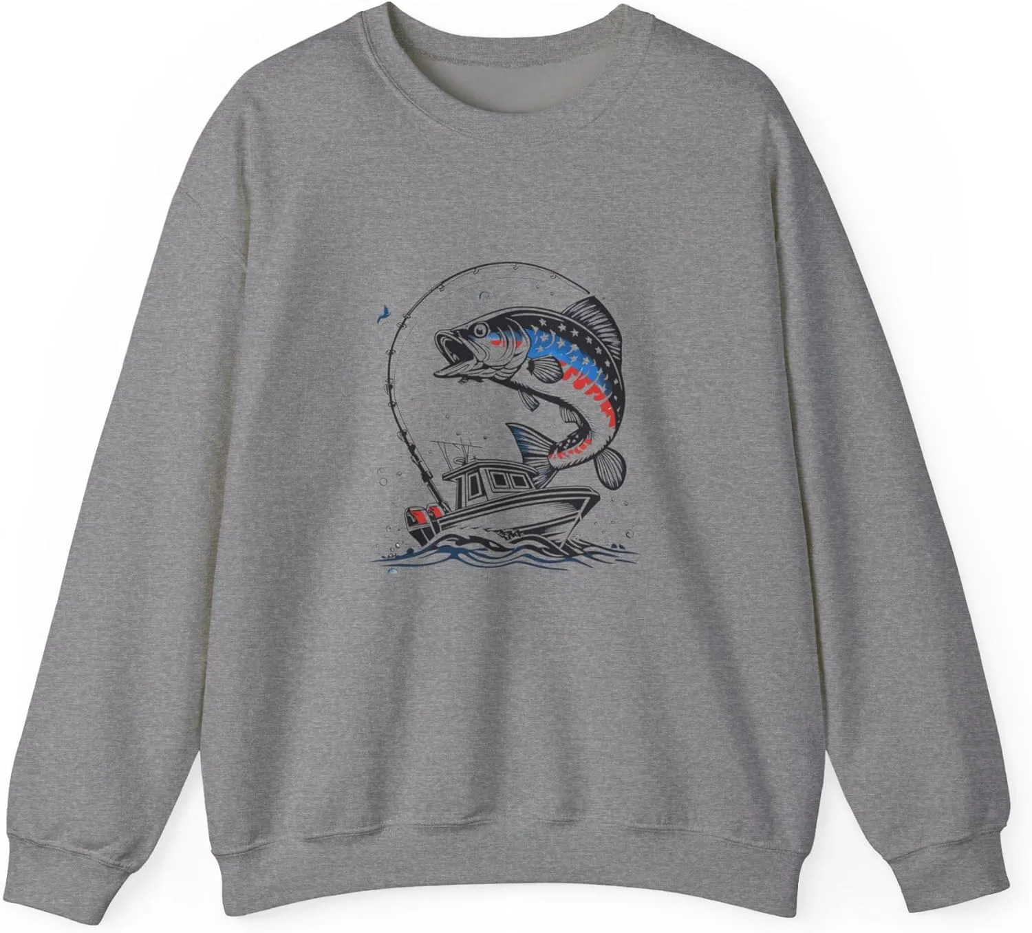 Толстовка Fishing Adventure Unisex Crewneck