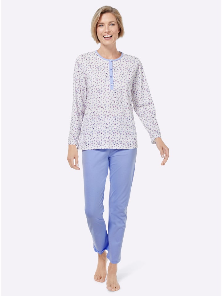 

Ascafa Пижама с фиолетовым принтом