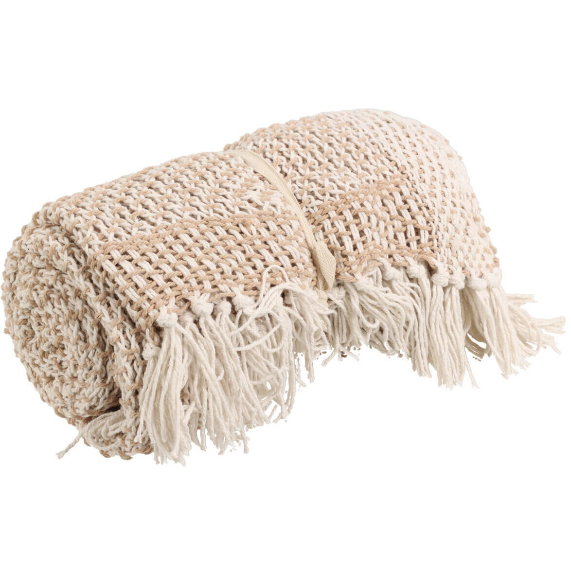 

Одеяло Home Styling Collection, 170x130 см, серо-коричневый