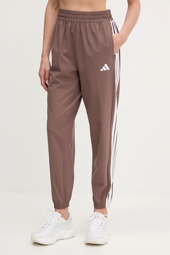 

Тренировочные брюки Train Essentials Adidas Performance, коричневый