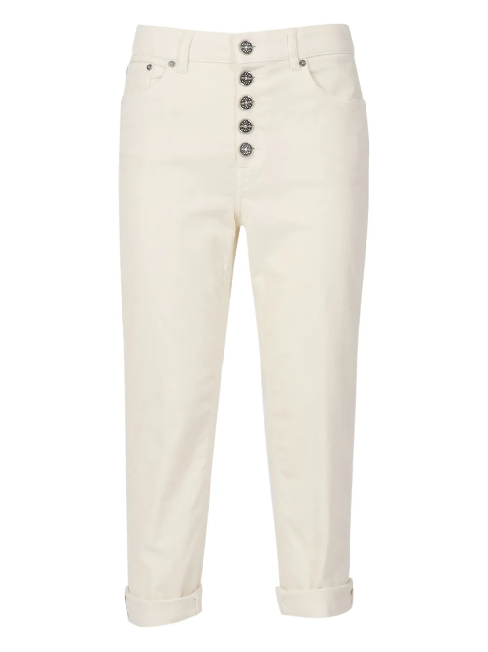 

Джинсы на пуговицах Dondup Kids, белый