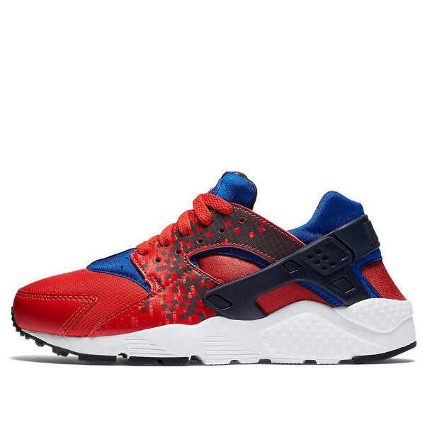 

Кроссовки huarache run принт Nike, синий
