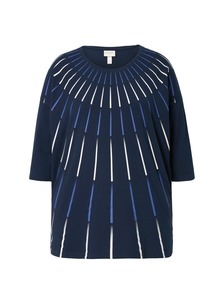 

Лонгслив Ulla Popken Longsleeve, цвет marine