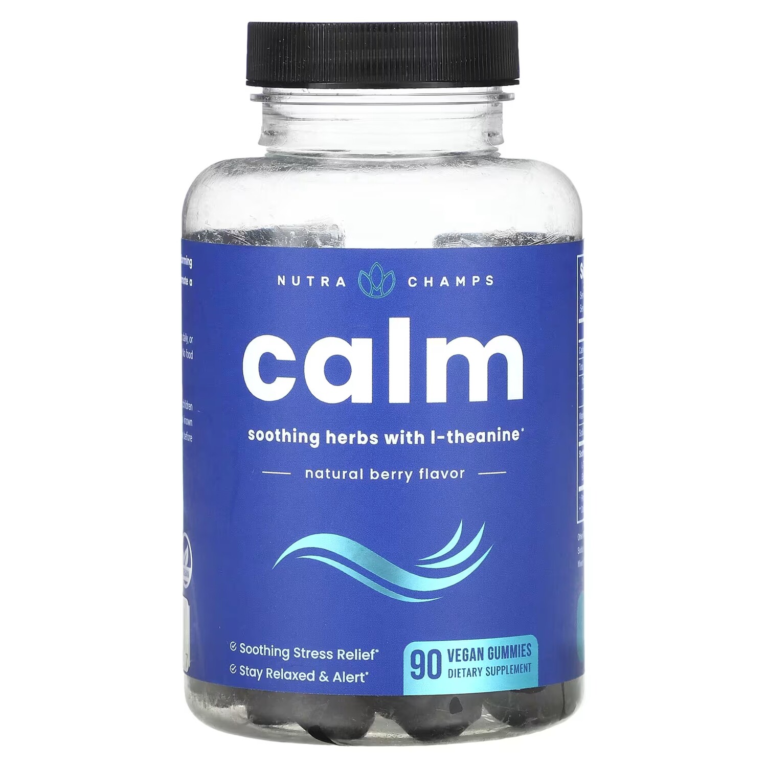 

Добавка NutraChamps Calm Natural Berry, 90 жевательных конфет