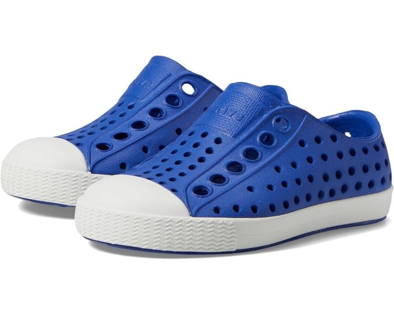 Детские слипоны Native Shoes Jefferson 13111500-4900, сине-белые, ZOGG1464 — фото 4