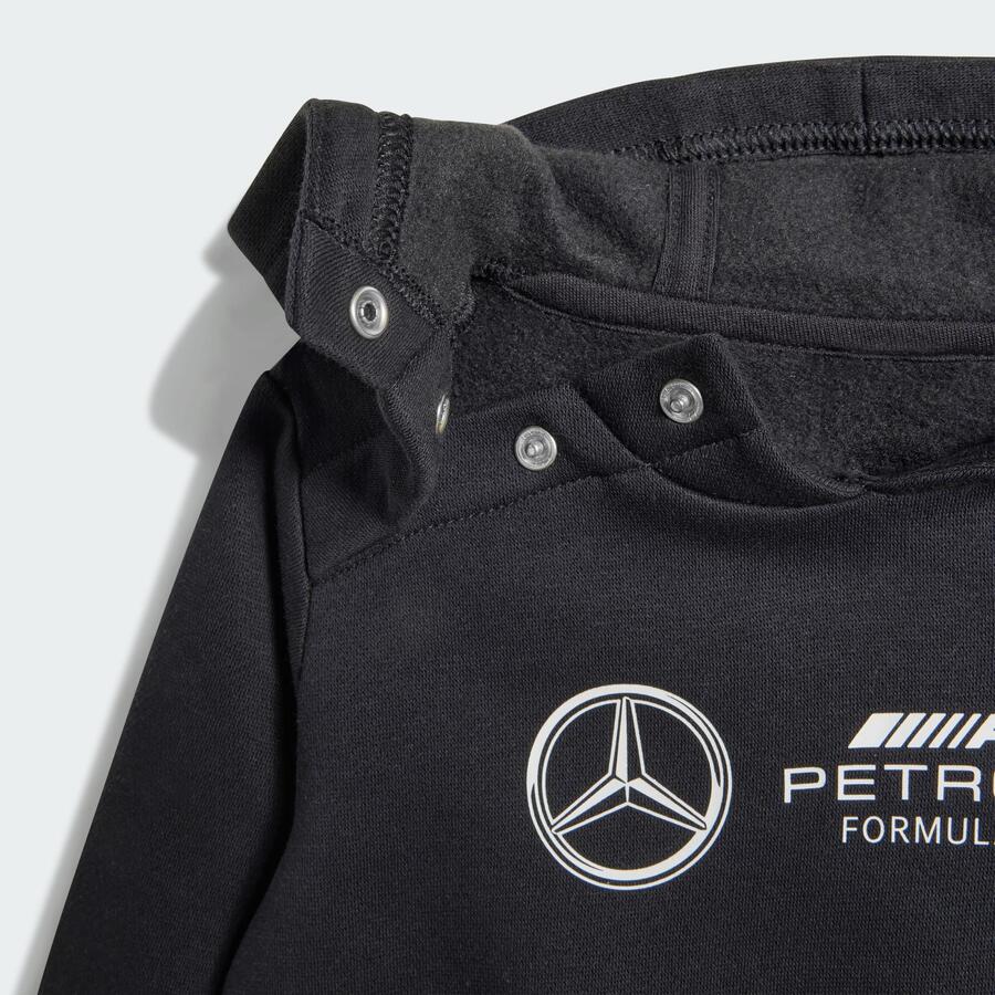 ADIDAS Детский спортивный костюм с длинными рукавами MERCEDES - AMG PETRONAS Formula 1 TEAM DNA — фото 3