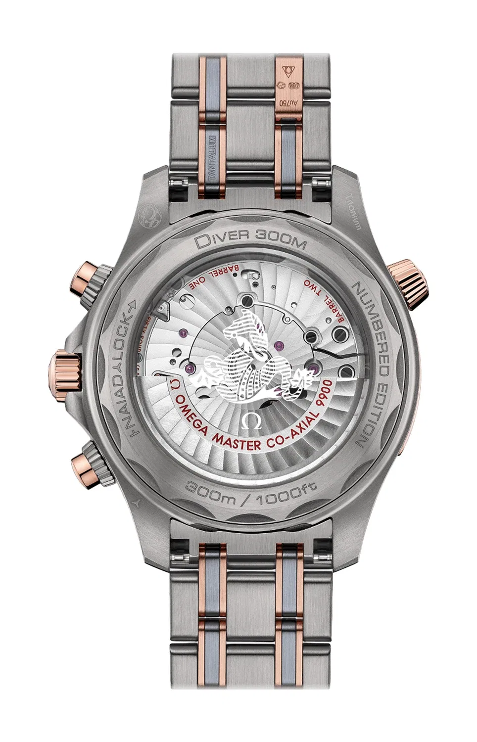 SEAMASTER DIVER 300M CO-AXIAL MASTER CHRONOMETER ХРОНОГРАФ 44 ММ - 210.60.44.51.03.001 OMEGA, черный — фото 2