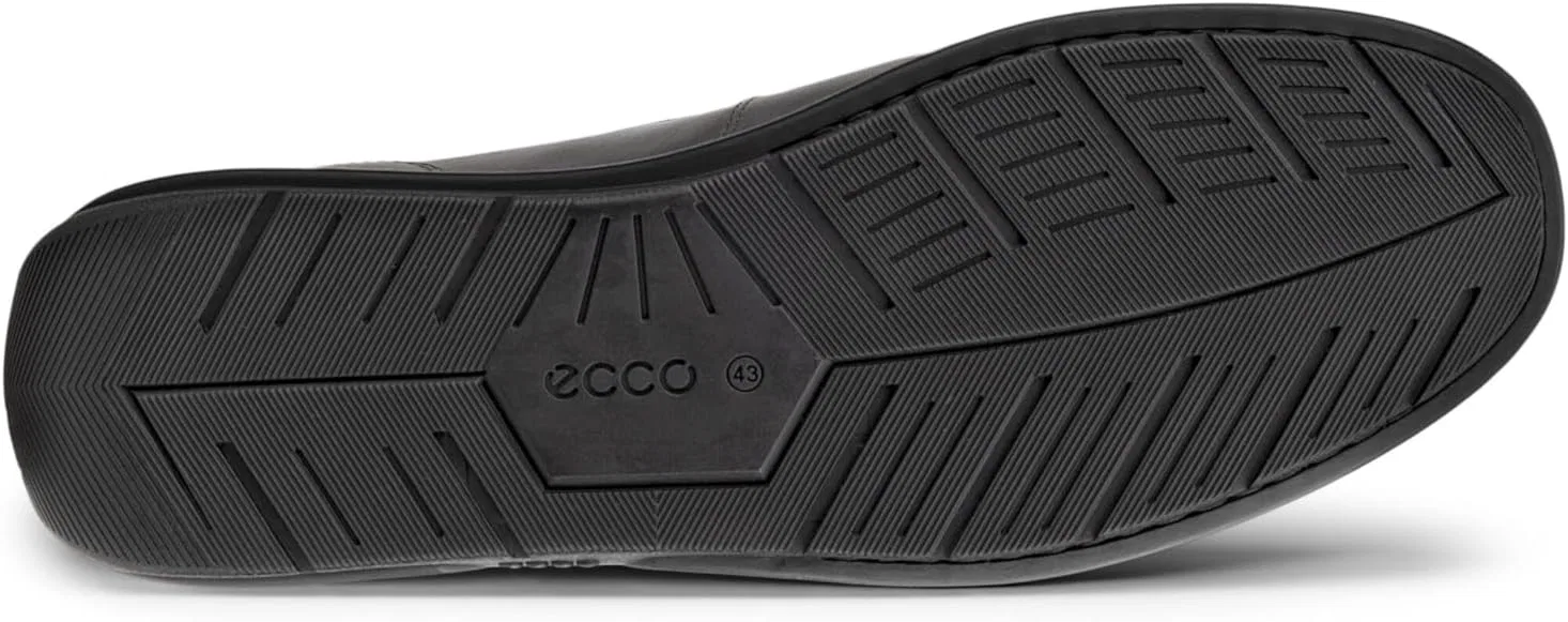 Мужские классические мокасины ECCO Moc 2.0 в стиле «вождение автомобиля», Steel — фото 4