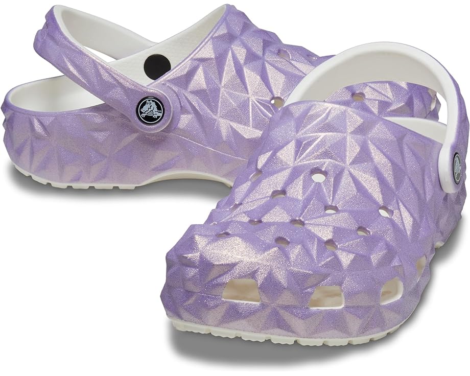 

Сабо Crocs Classic Geometric, цвет Iridescent Lilac