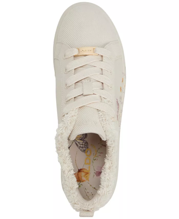 Женские кроссовки Wildflowers на шнуровке с низким верхом ALDO, мультиколор — фото 4