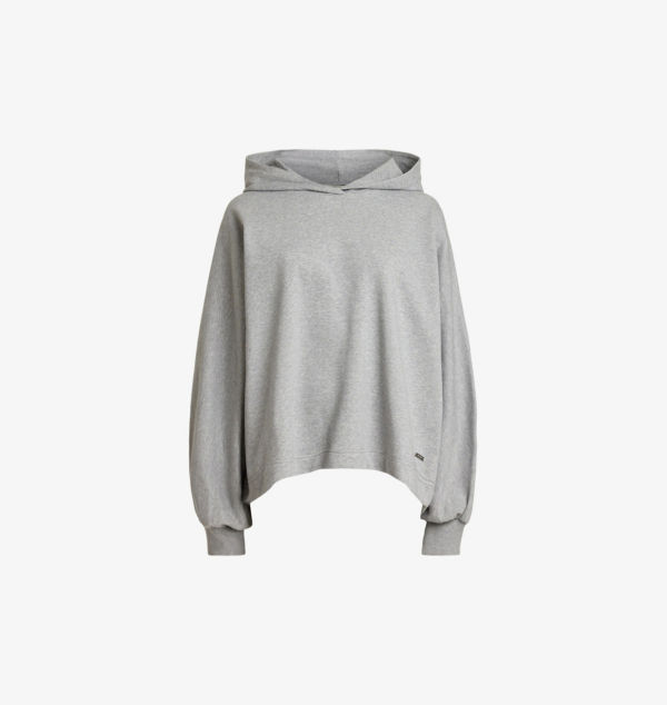 

Свободная хлопковая толстовка с логотипом Artia Allsaints, серый