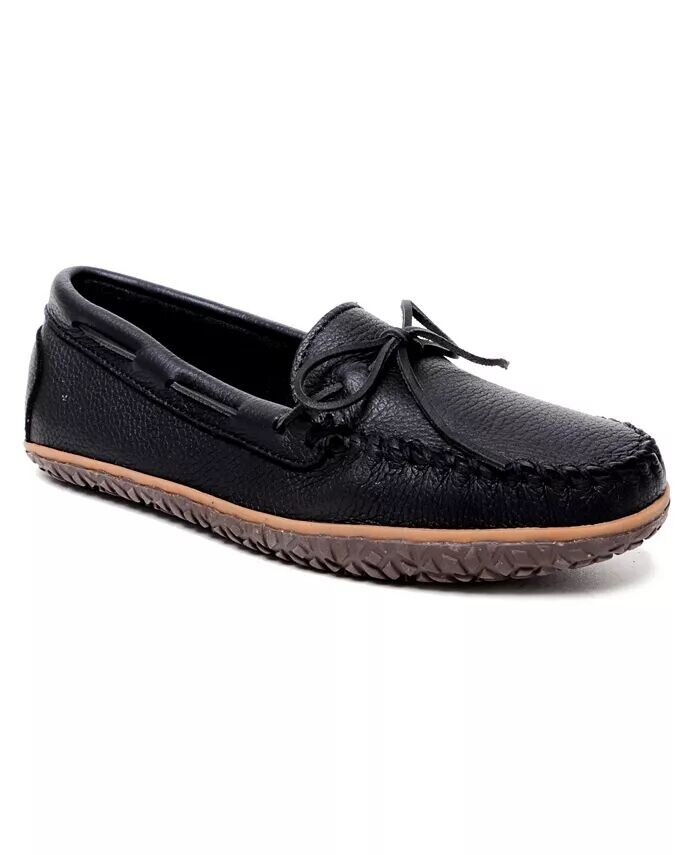

Мужские лоферы с протектором из лосиной кожи Minnetonka, черный
