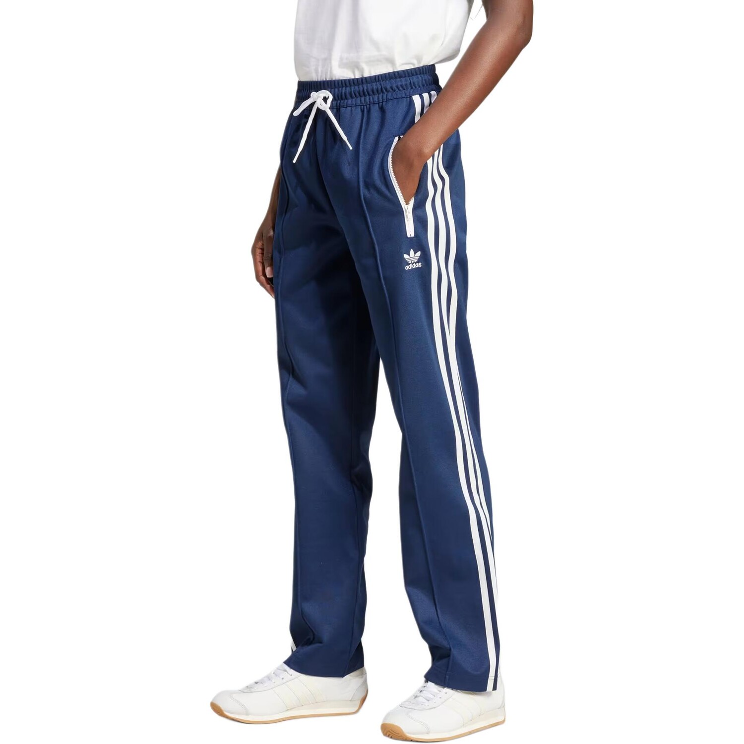 Повседневные брюки SPORTY & RICH Collaboration женские, синие Adidas Originals — фото 3