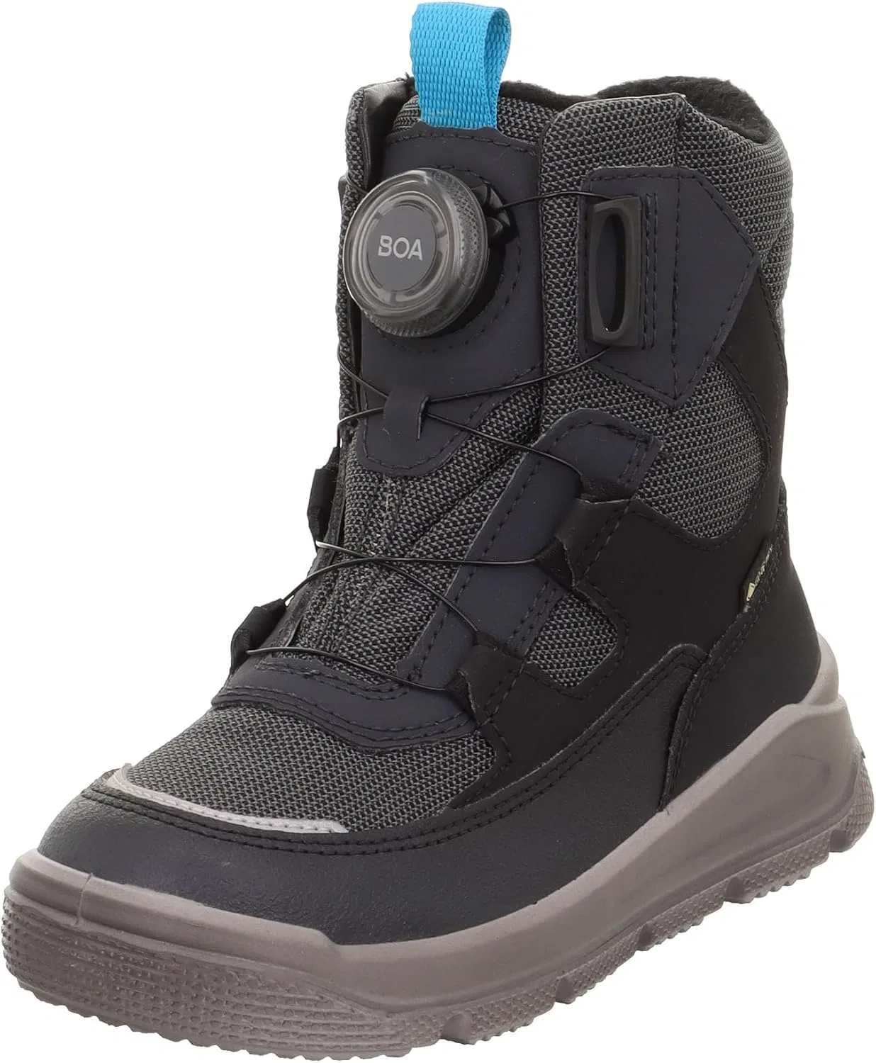 Ботинки Superfit MARS Gore-Tex 1-009081 для девочек, Grey / Black 2000
