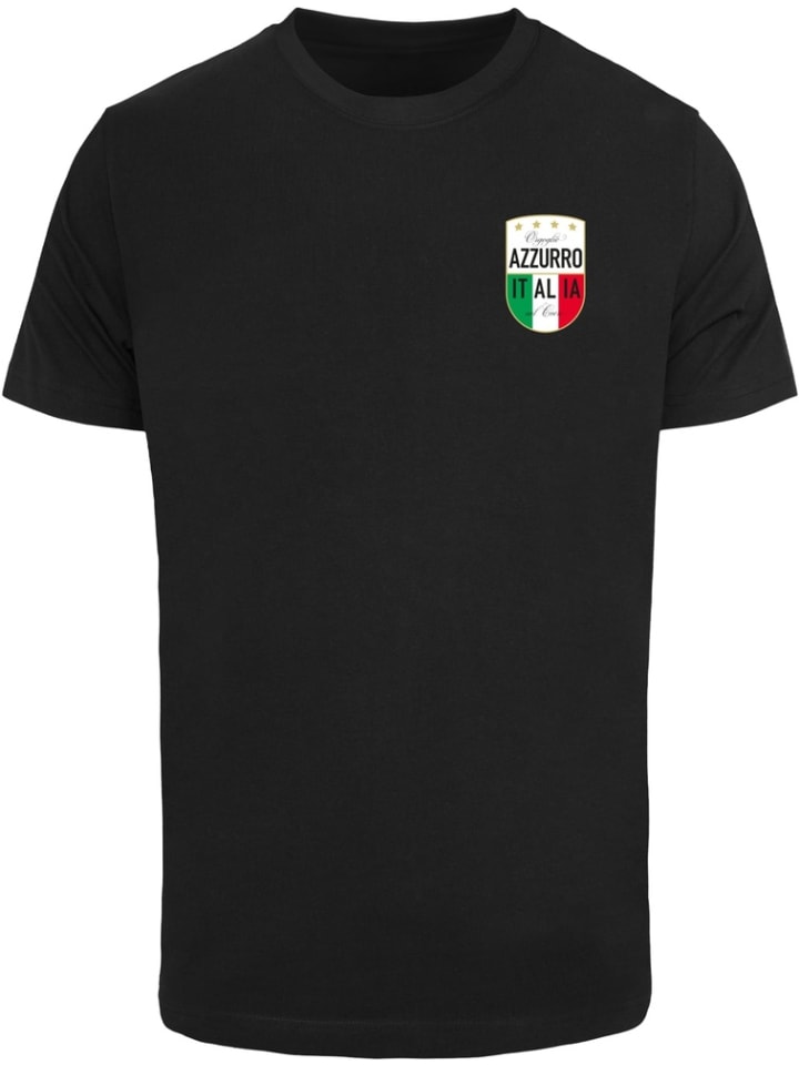 

Футболка Azurro Italia Crest Tee Mister Tee, черный