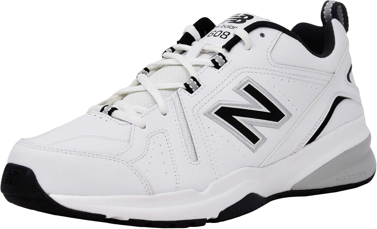 

Мужские кроссовки New Balance 608 V5 для повседневной носки и тренировок, белый/черный