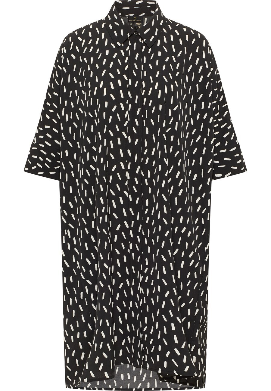 

Платье рубашка DreiMaster Klassik Shirt Dress, черный