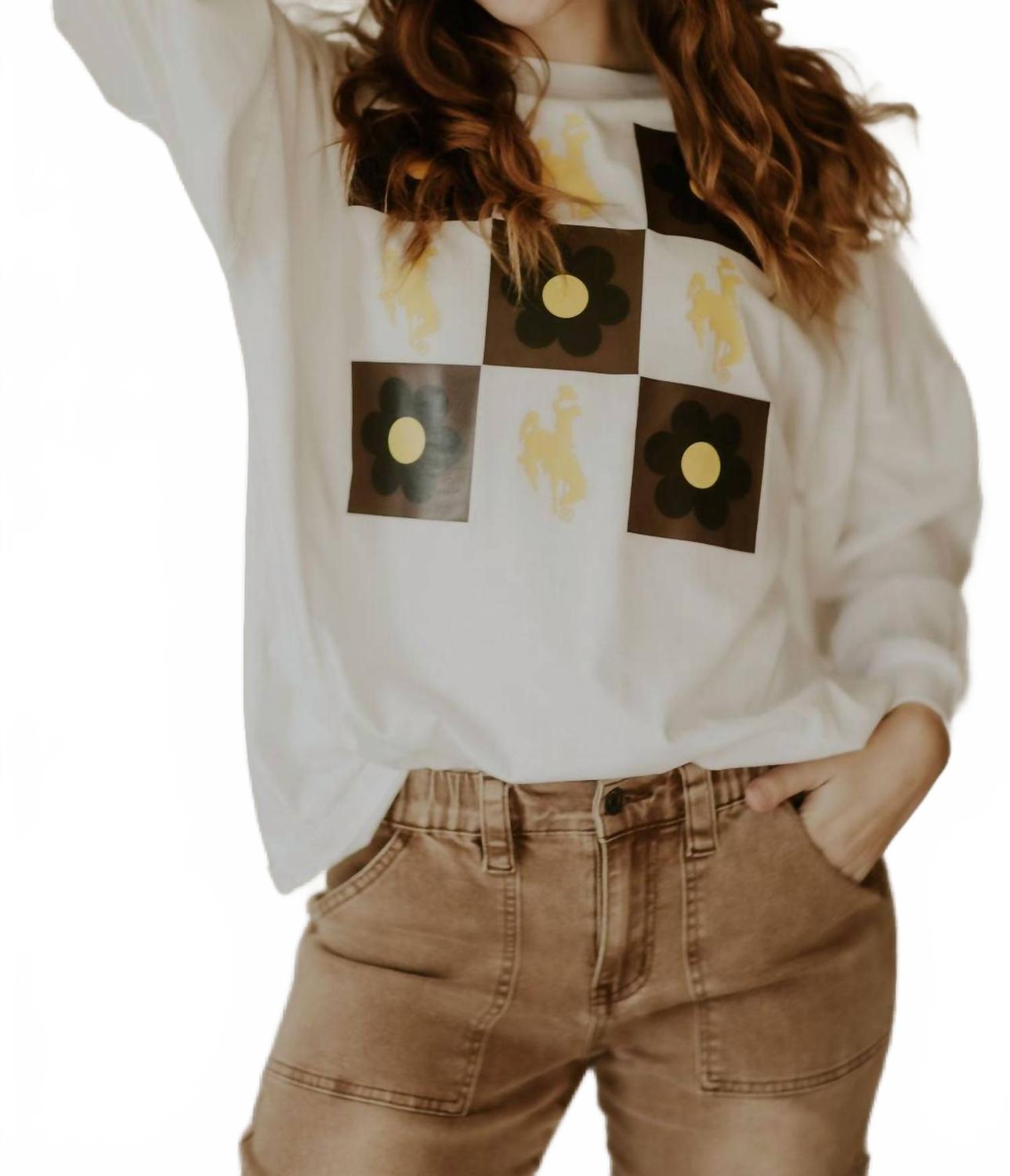 

Chicka-d Белая рубашка в клетку с цветочным принтом "Стимбот", Белый, Chicka-d Белая рубашка в клетку с цветочным принтом "Стимбот"