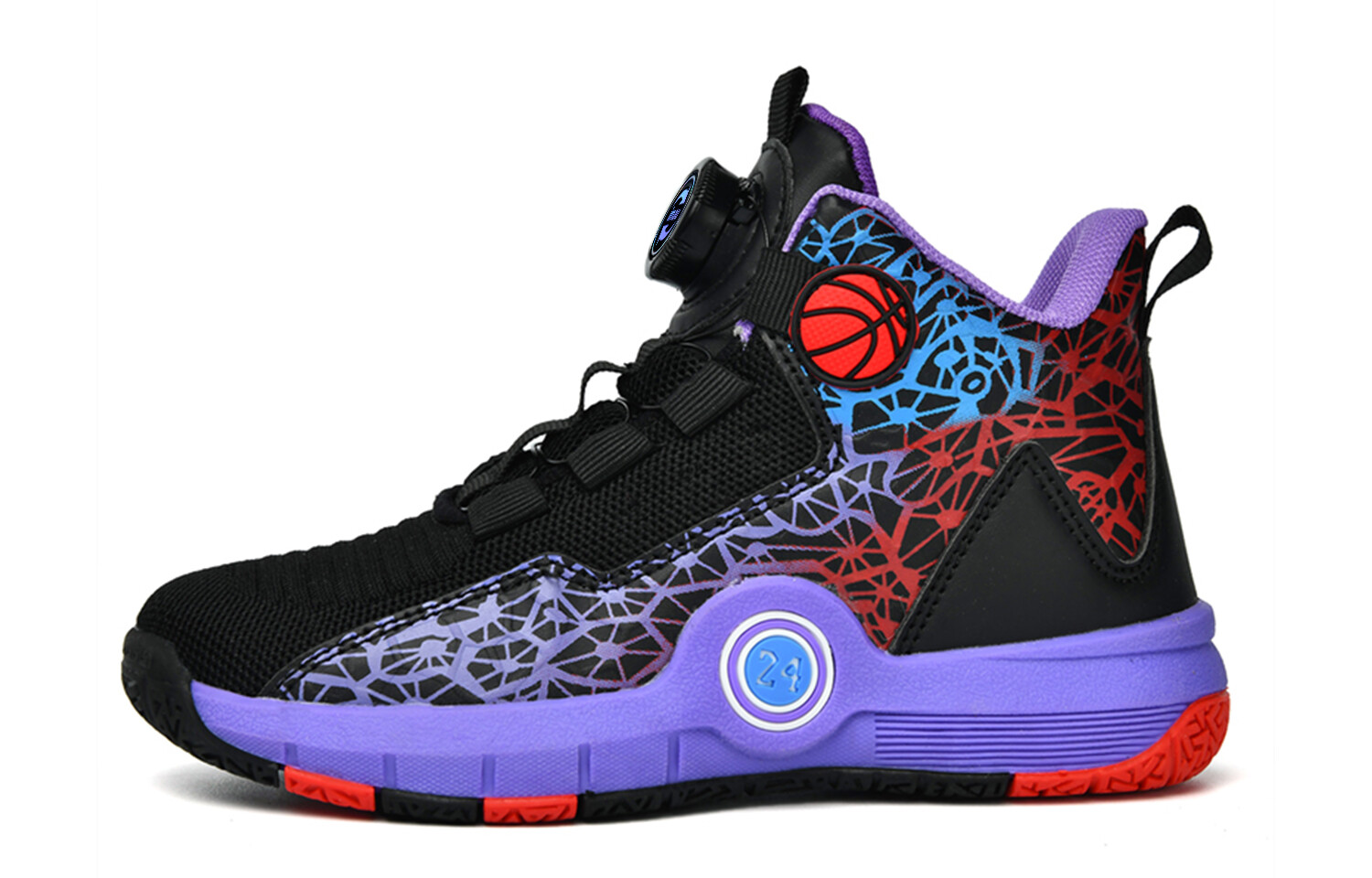 

Кроссовки IMAU Kids Basketball Shoes Kids Mid-top, цвет Aqua
