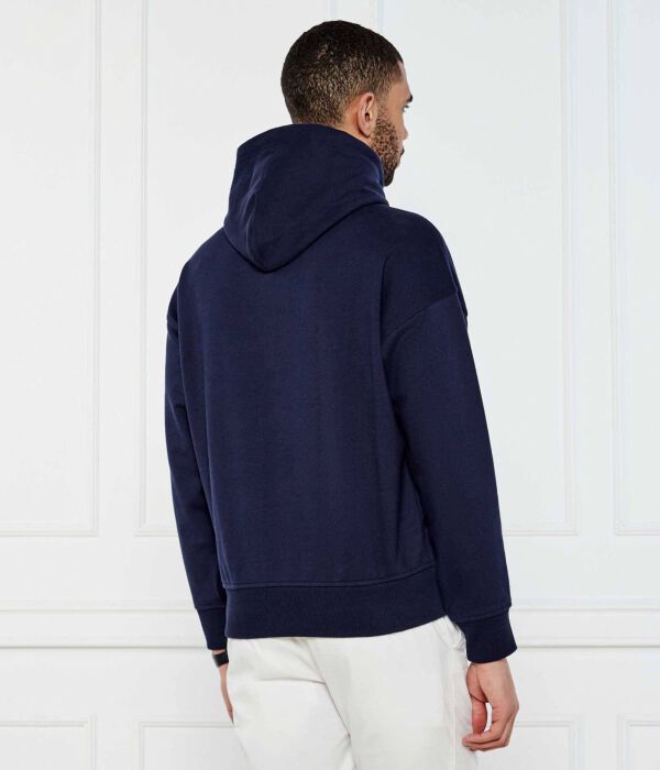 Свитер Relaxed fit Polo Ralph Lauren, синий — фото 4
