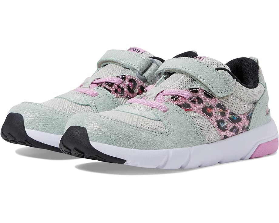 

Кроссовки Saucony Originals Jazz Lite 2.0 LX, цвет Silver/Pink/Leopard