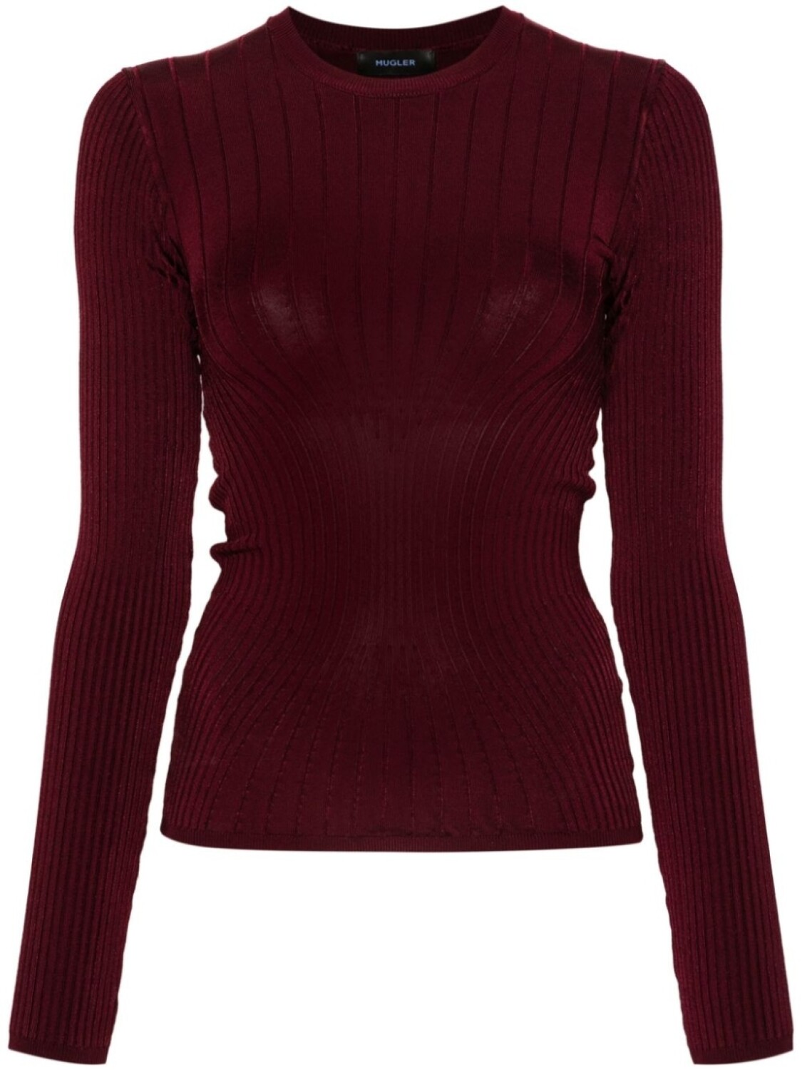 

Mugler трикотажный топ, красный