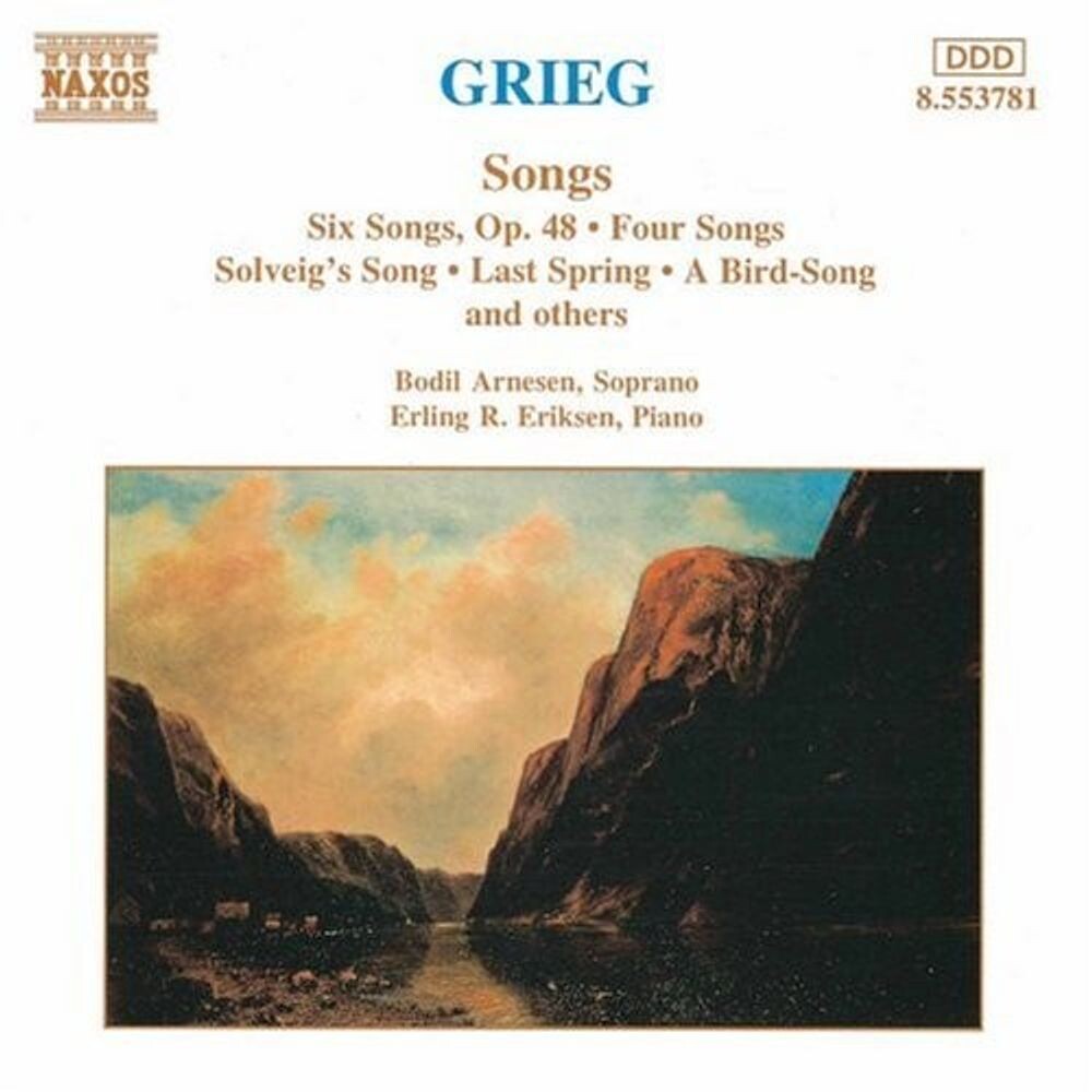 

Диск CD Six Songs/Four Songs/Solveig's - Edvard Grieg