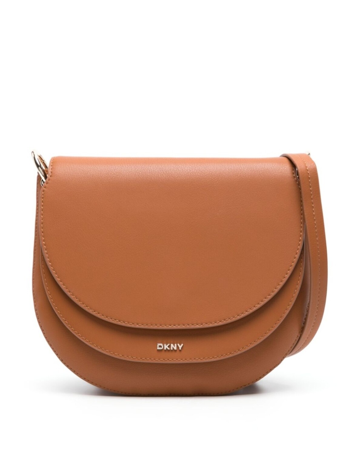 

DKNY сумка через плечо Flap Gamercy среднего размера, коричневый