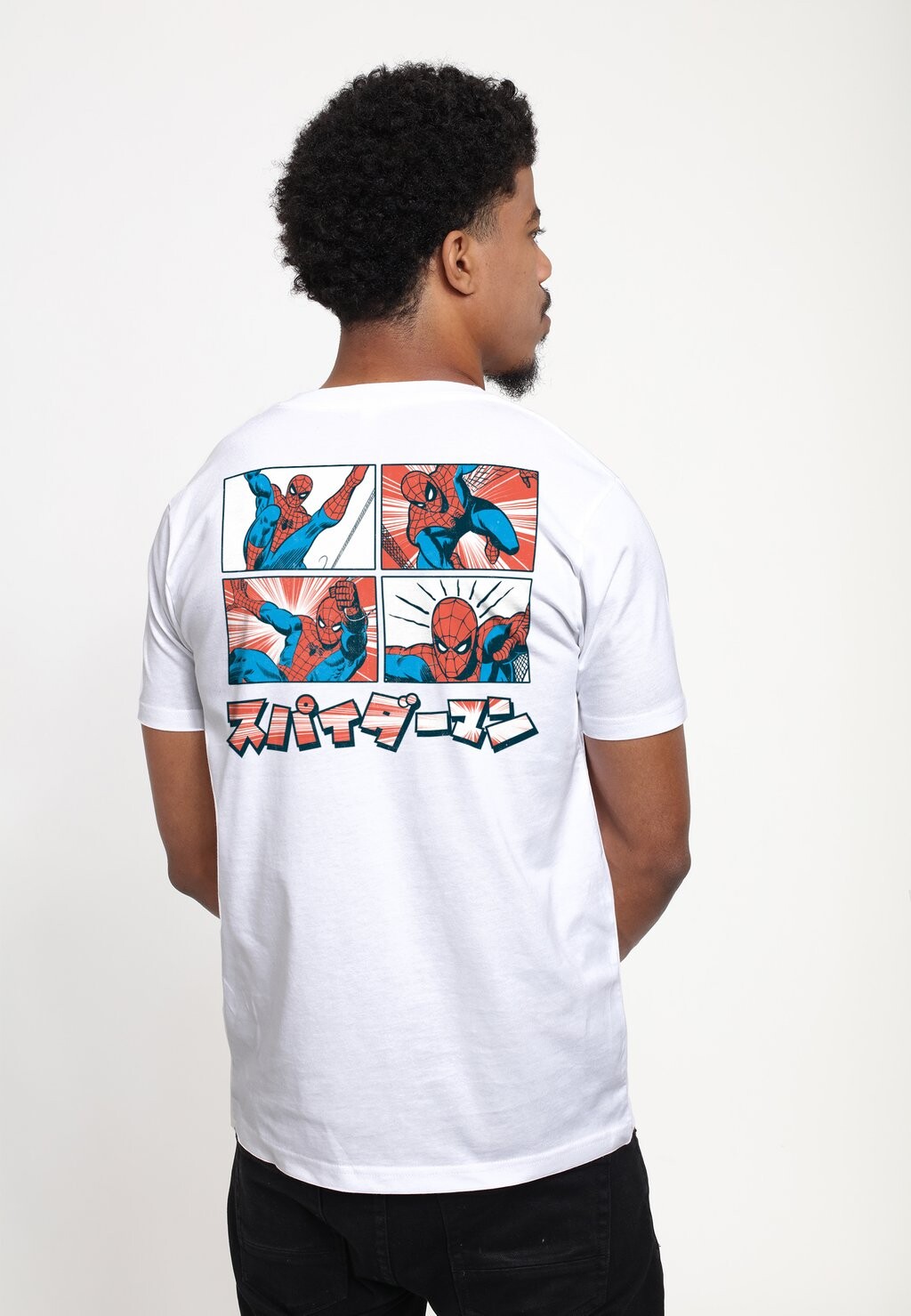 

Футболка с принтом Spider-Man Classic Comic Spidey Marvel, белый