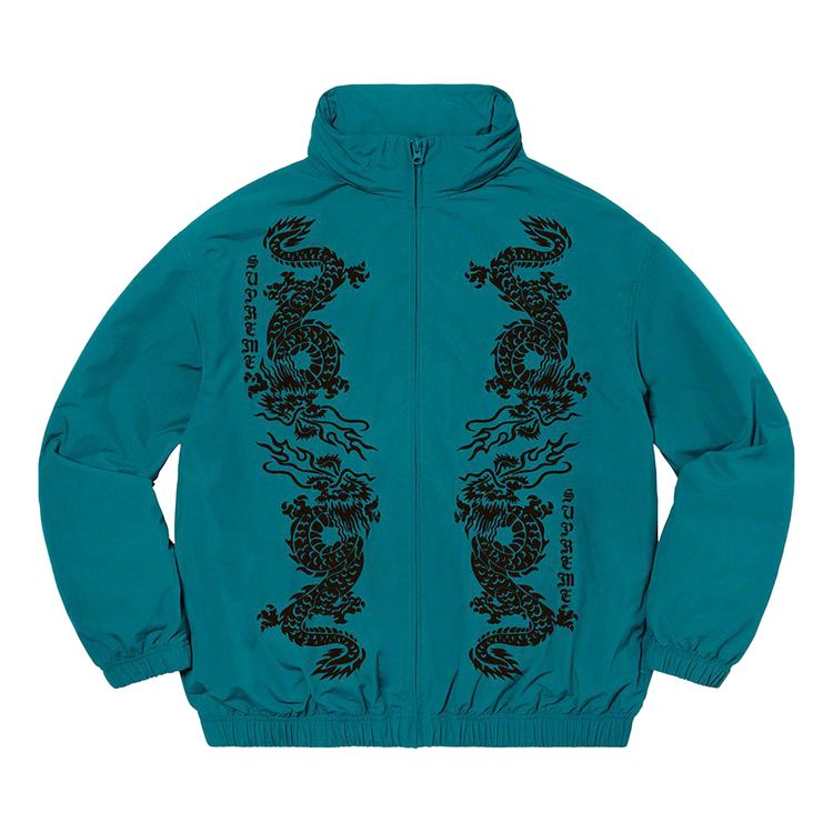 

Куртка Supreme Dragon Track Jacket Teal, бирюзовый