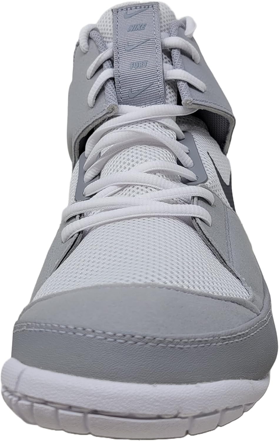 Борцовские кроссовки Nike Fury, белый/серый — фото 2