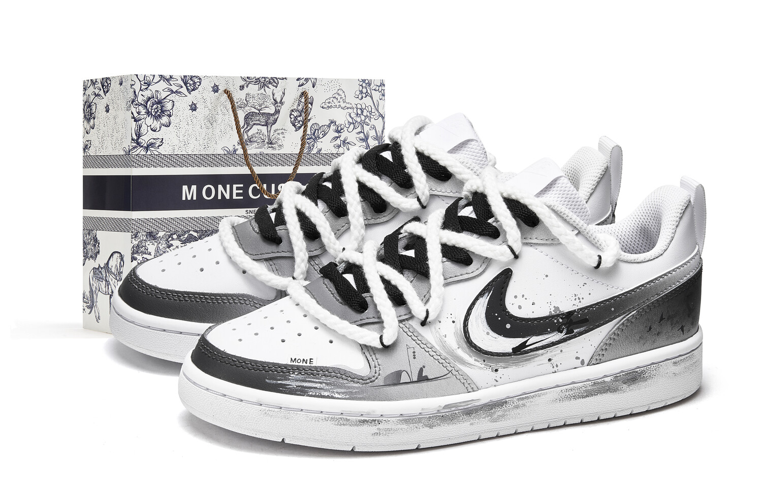 

Обувь для скейтбординга Court Borough2 для детей, начальная школа Nike, цвет Ivory