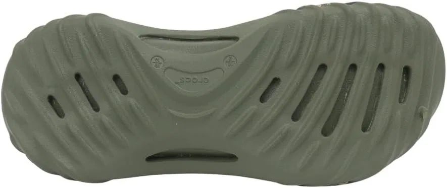 Кроксы Unisex Adult Echo Wave Clogs Crocs, Army Green Multicoloured — фото 4