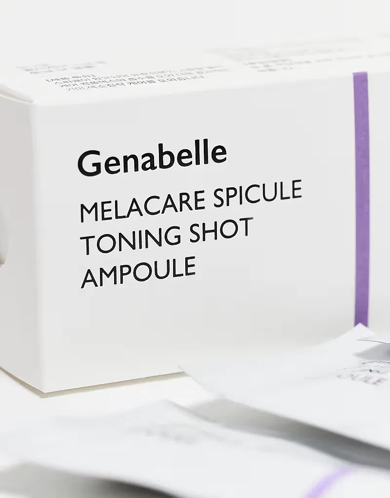 Сыворотка Korean Skincare — Тонизирующая ампула с микрочастицами Genabelle Melacare Spicule Toning Shot , x3, 3 мл — фото 2
