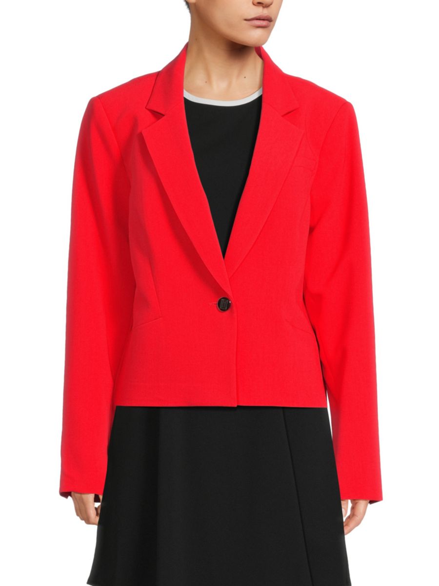 

Однобортный блейзер Karl Lagerfeld Paris, цвет Apple Red