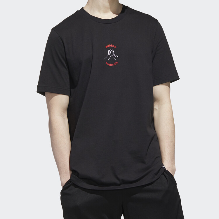 Футболка с рисунком MIC T 1 для мужчин Adidas Originals — фото 3