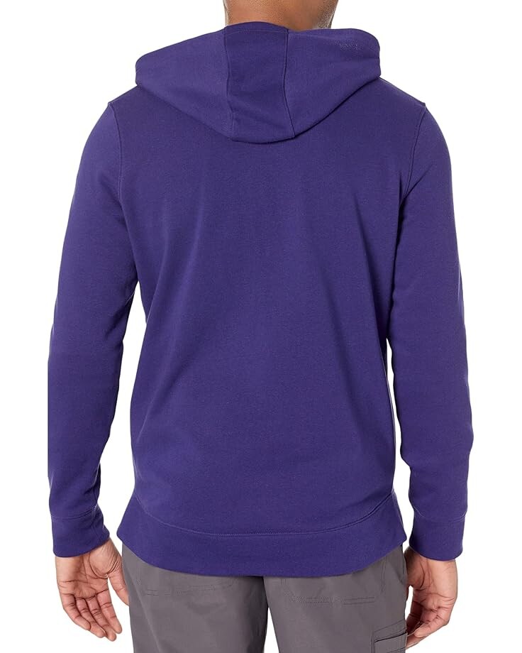

Худи Under Armour Rival Terry Left Chest Full Zip Hoodie, цвет Sonar Blue/Onyx White