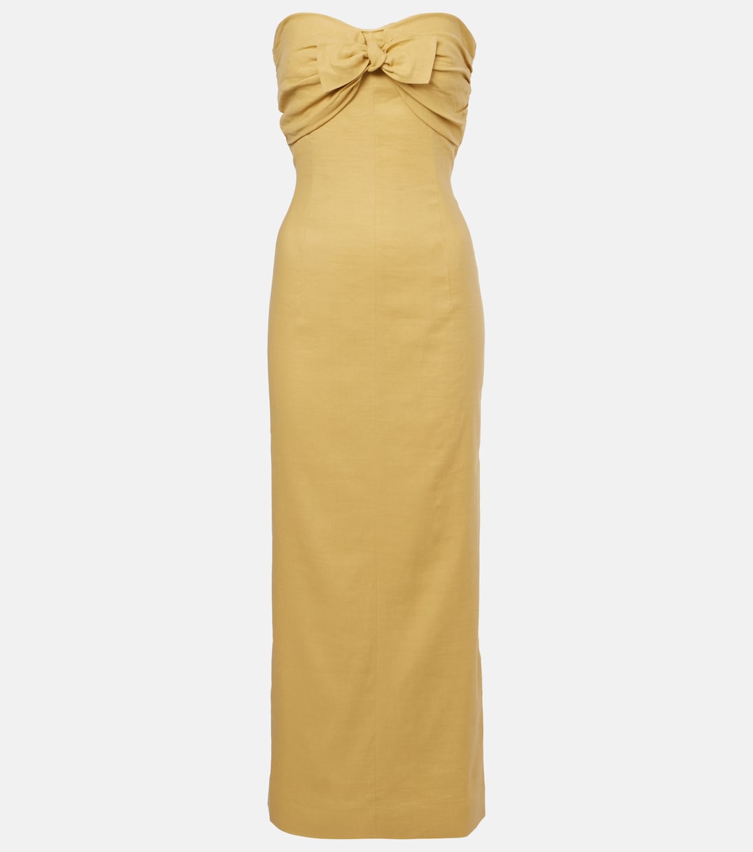 

Платье макси Rahel из смеси льна и хлопка Tove, Light Sand