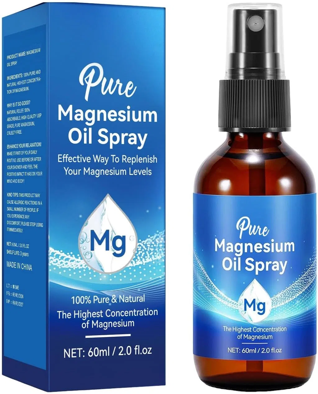 Спрей для загара Pure Oil Spray, 60 мл