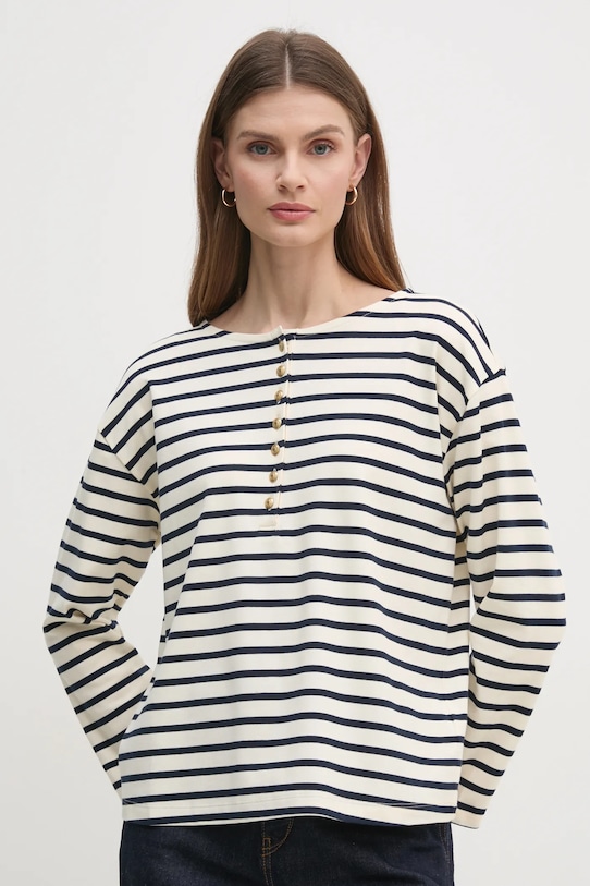 

Хлопковая водолазка Tommy Hilfiger, бежевый