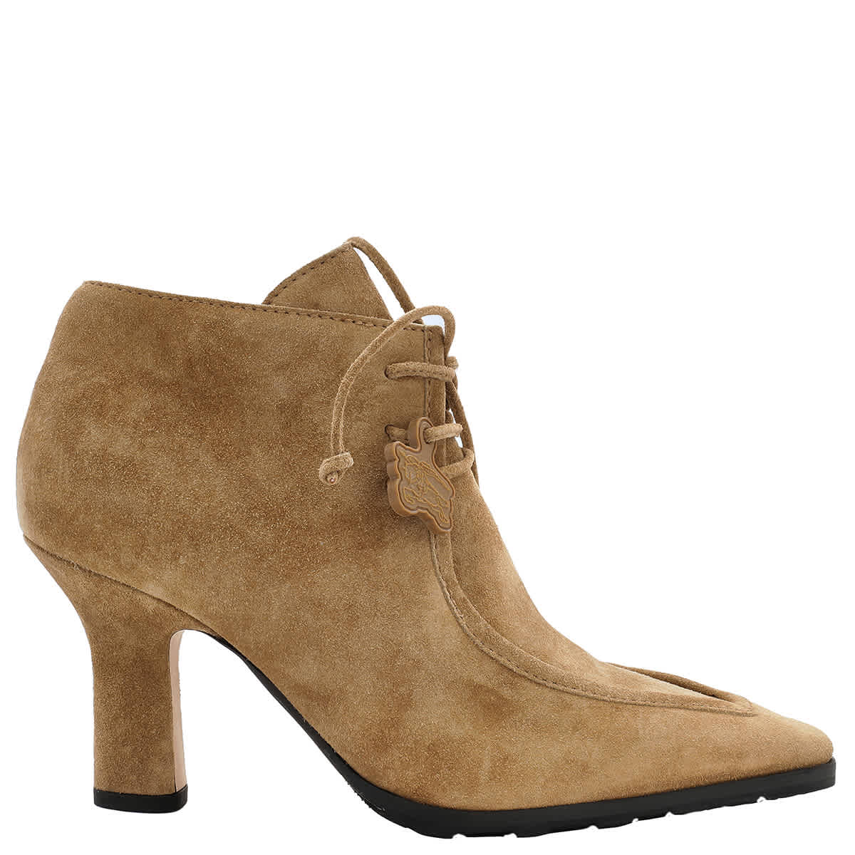 Бурберри Замшевые Ботинки до щиколотки Storm Burberry, Jute