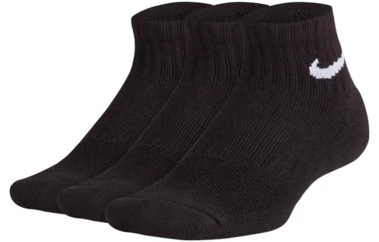 

Носки унисекс Nike до середины икры, цвет 3 Pack (Black, Black and Black)