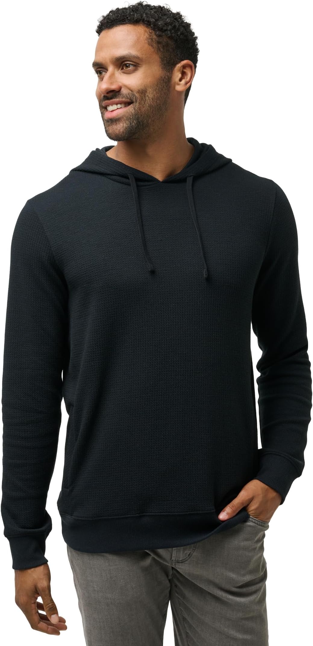 

Худи TravisMathew Cloud Waffle Hoodie, черный