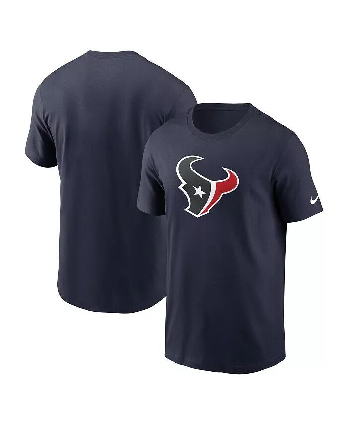 

Мужская темно-синяя футболка с логотипом Houston Texans Fan Gear Primary Nike, синий