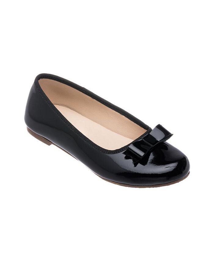

Туфли Camille Flat для малышей и девочек Elephantito, черный