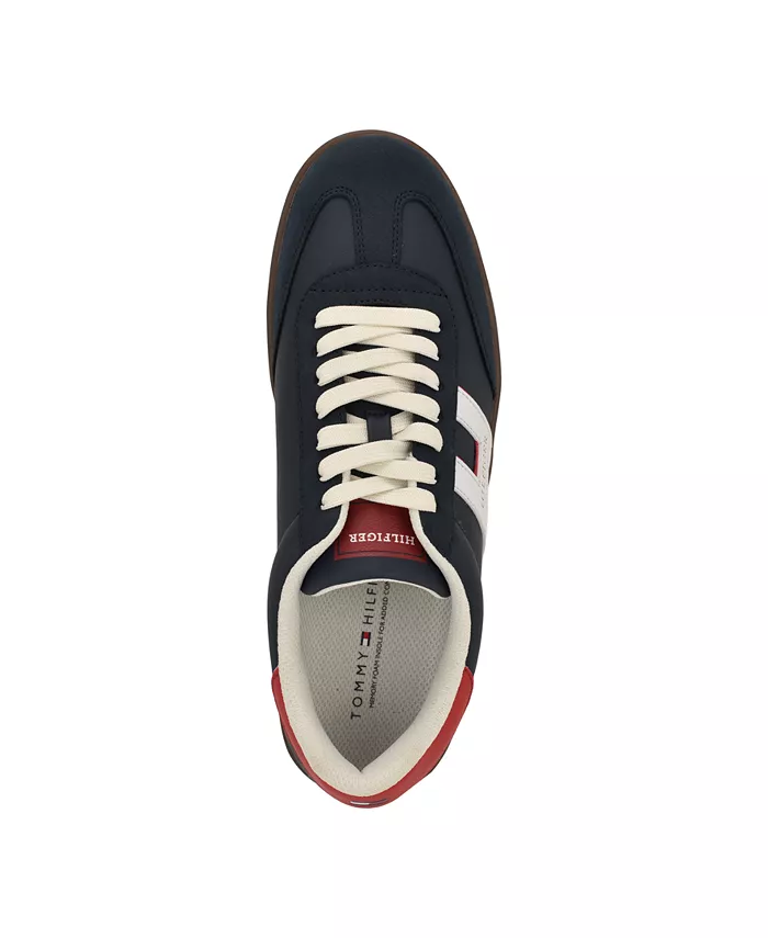 Мужские модные кеды Lasen с Т-образным мыском Tommy Hilfiger, синий — фото 3