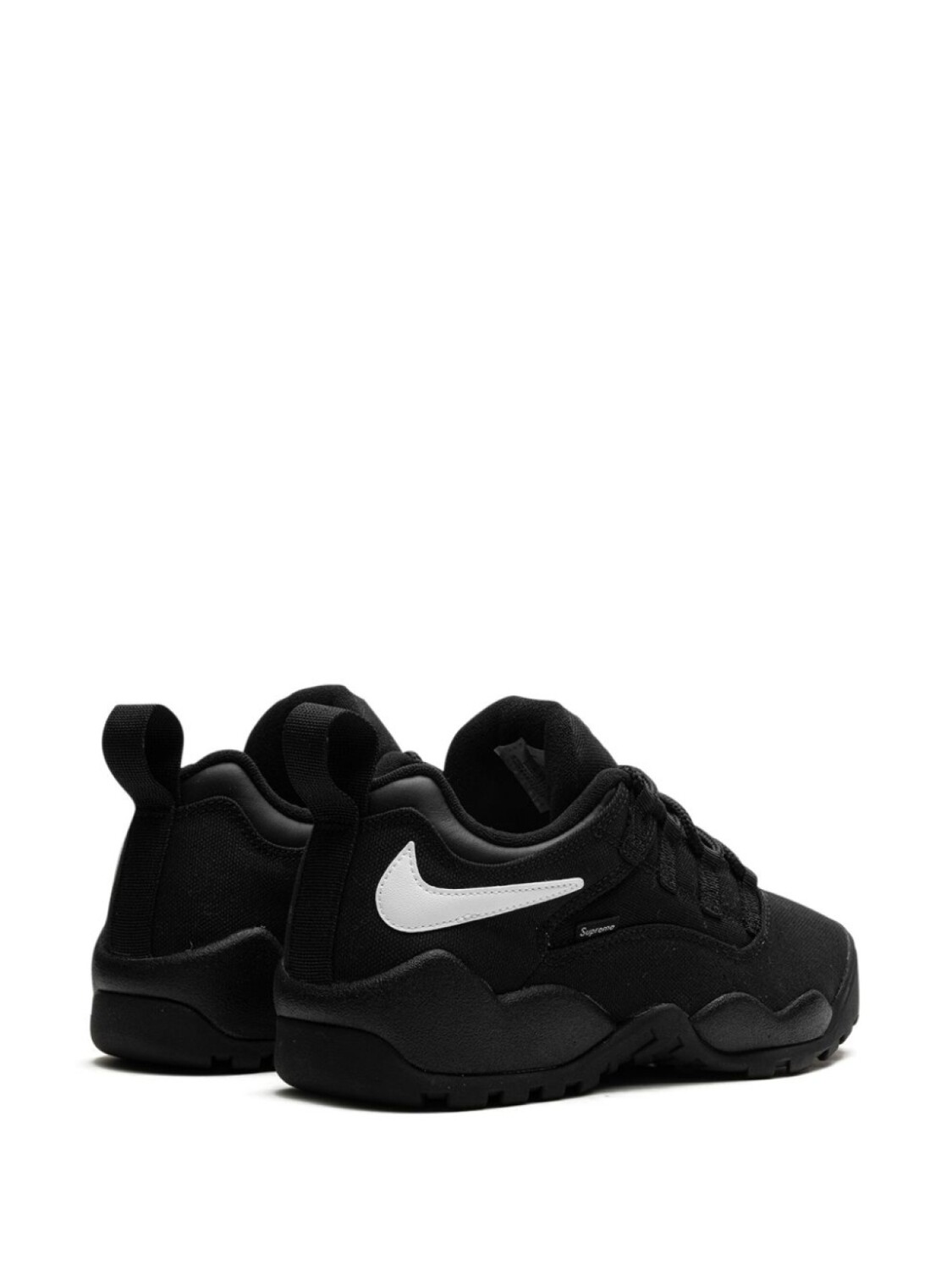 Nike кроссовки SB Darwin Low Black из коллаборации с Supreme, черный — фото 3