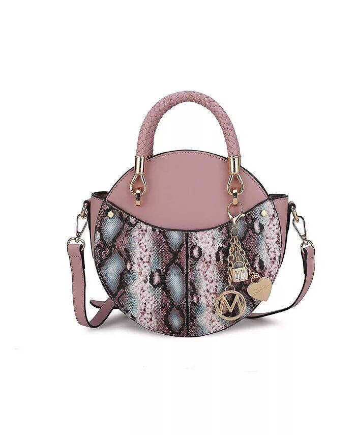 

Круглая сумка через плечо Camille от Mia k Mkf Collection, розовый
