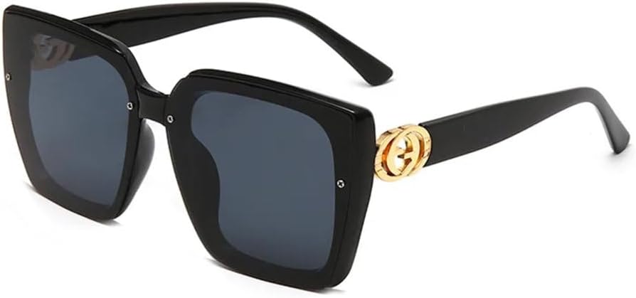 

Роскошные винтажные солнцезащитные очки большого размера для женщин и мужчин. Классическая большая оправа. Модные солнцезащитные очки для женщин. Защита от ультрафиолета UV400, A. Один размер TYUVIVO, A