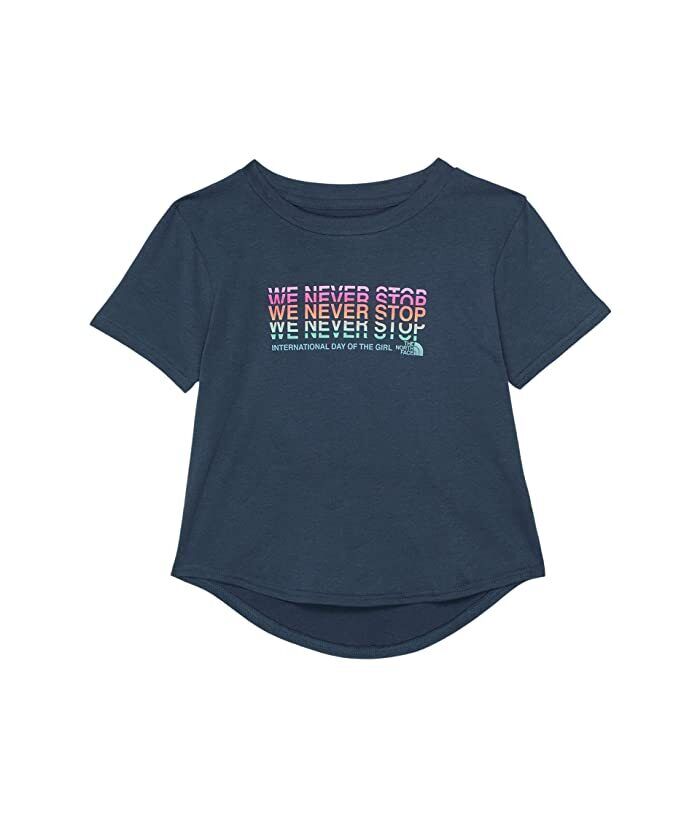 

Футболка The North Face NF0A7WQGHDC1 Детская Светло-голубая Короткий рукав Толстовка